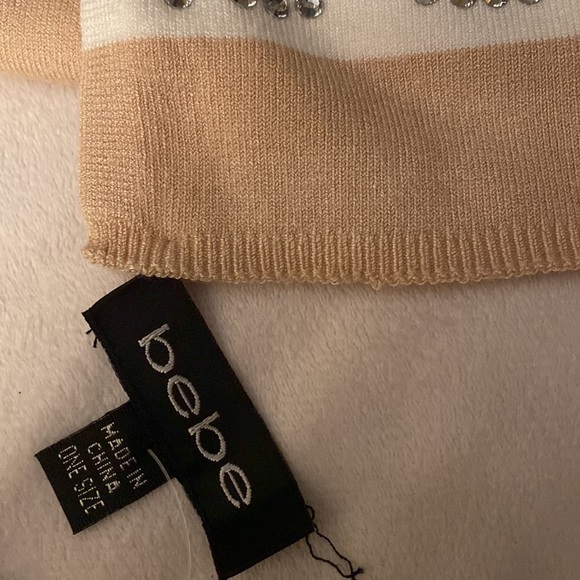 NWT! BEBE Beanie/Scarf Set - Picture 3 of 6